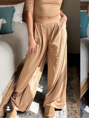 Khaki colored pants